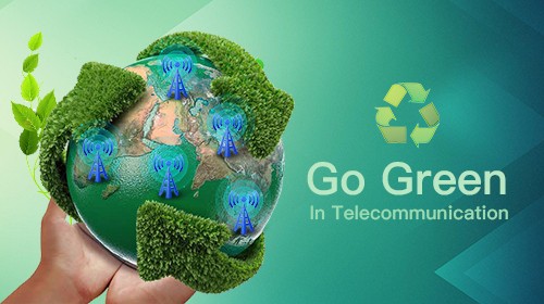 How to go green in telecommunication market